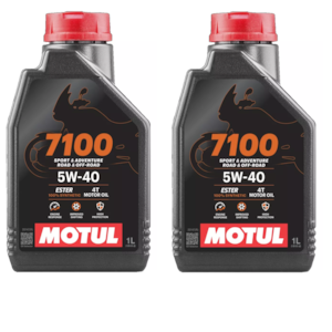 KIT 2 OLEO MOTUL 7100 4T 5W40 SL SINTETICO