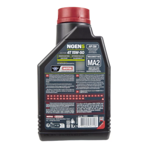 KIT 2 OLEO MOTUL NGEN 5 4T 15W50 