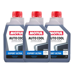 KIT 3 ADITIVO RADIADOR MOTUL AUTO COOL EXPERT -37C 1L (AZUL)