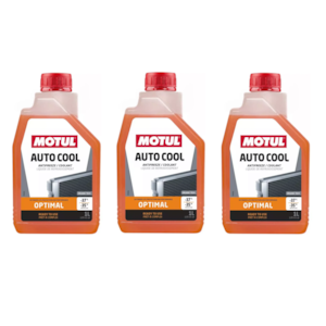 KIT 3 ADITIVO RADIADOR MOTUL AUTO COOL OPTIMAL -37C