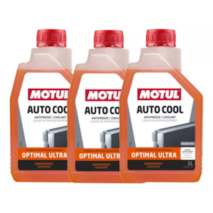 KIT 3 ADITIVO RADIADOR MOTUL AUTO COOL OPTIMAL -37C