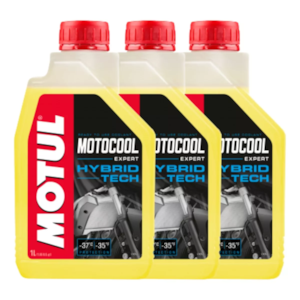 KIT 3  ADITIVO RADIADOR MOTUL MOTOCOOL EXPERT (AMARELO)