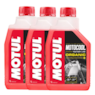 KIT 3  ADITIVO RADIADOR MOTUL MOTOCOOL FACTORY LINE ORGANIC (VERMELHO)