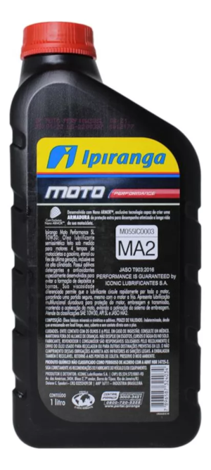 KIT 3 OLEO IPIRANGA 4T 10W30 SL SEMI SINTETICO