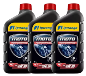KIT 3 OLEO IPIRANGA 4T 10W30 SL SEMI SINTETICO
