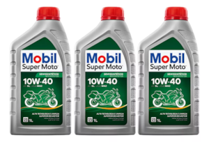 KIT 3 OLEO MOBIL 4T MX 10W40 SEMI SINTETICO