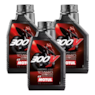 KIT 3 OLEO MOTUL 300V 4T 10W40 100% SINTETICO 