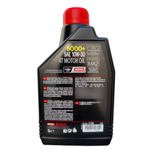 KIT 3 OLEO MOTUL 5000+ 4T 10W30 SJ SEMI SINTETICO 