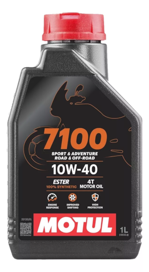 KIT 3 OLEO MOTUL 7100 4T 10W40 SL SINTETICO