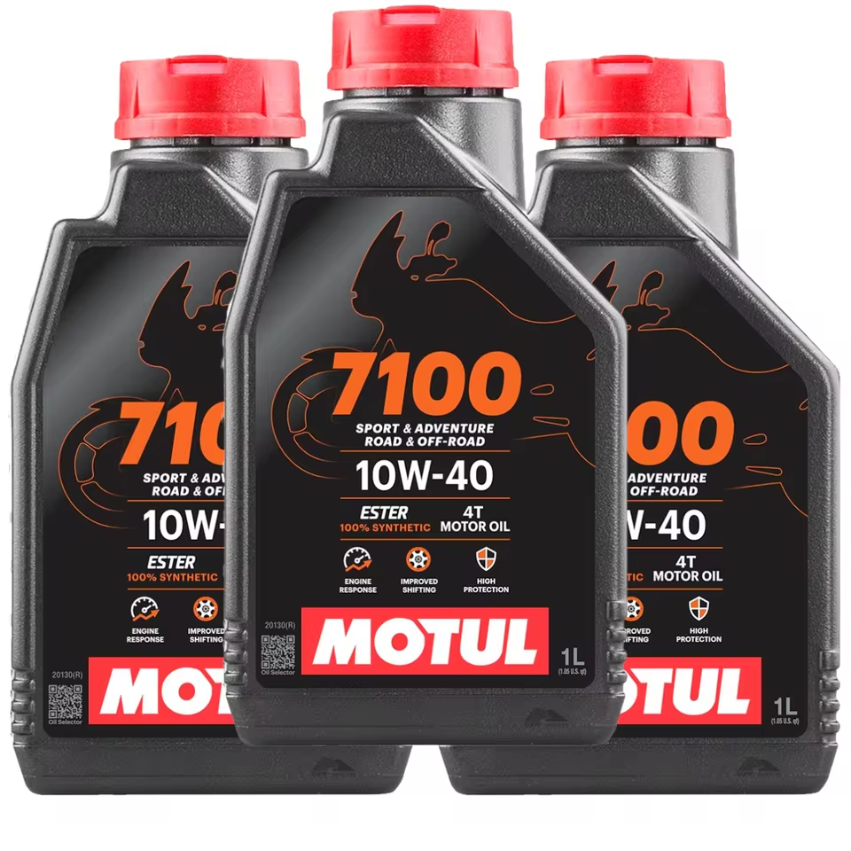 Garanta a Excelência da Sua Moto com o Kit 3 Óleo Motul 7100 4T