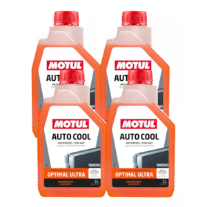 KIT 4 ADITIVO RADIADOR MOTUL AUTO COOL OPTIMAL -37C