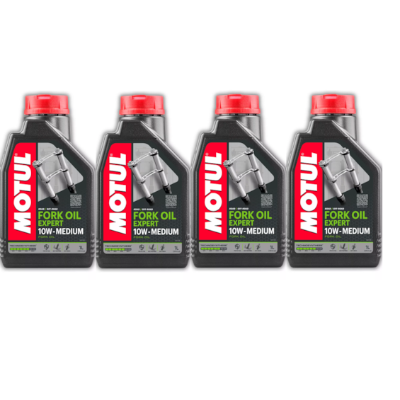 KIT 4 OLEO BENGALA MOTUL FORK OIL EXPERT MEDIUM 10W