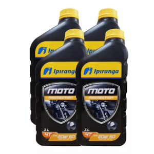 KIT 4 OLEO IPIRANGA 4T 20W50 SL MINERAL KIT 4 OLEO IPIRANGA 4T 20W50 SL MINERAL