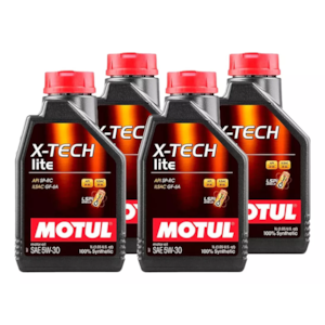 KIT 4 OLEO MOTUL X-TECH LITE 5W30 (CARRO)