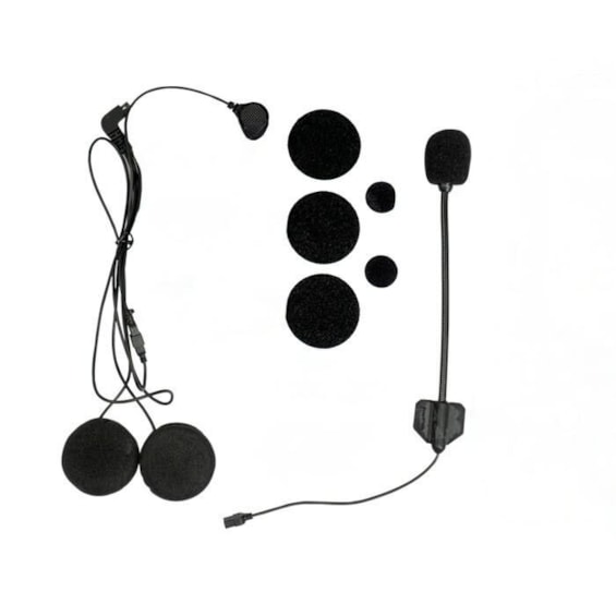 KIT AUDIO MOTOCOM - MODELO NOVO