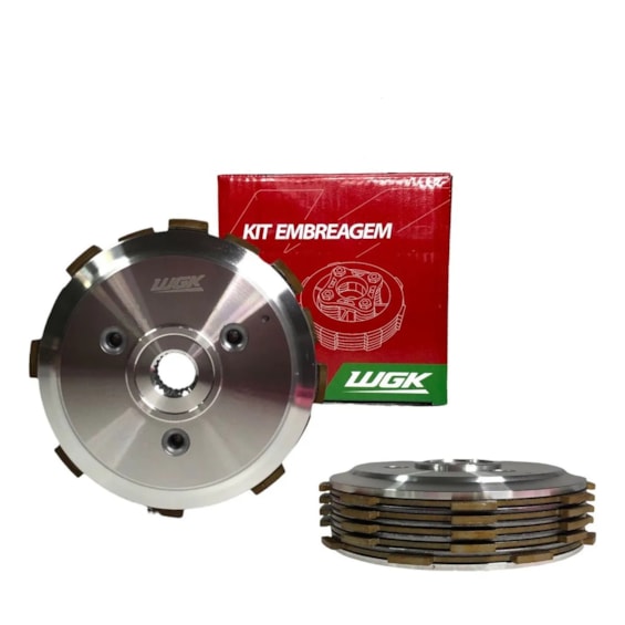 KIT EMBREAGEM COMPLETA CG 160 TITAN / NXR 160 / XRE 190 (WGK) 10116921