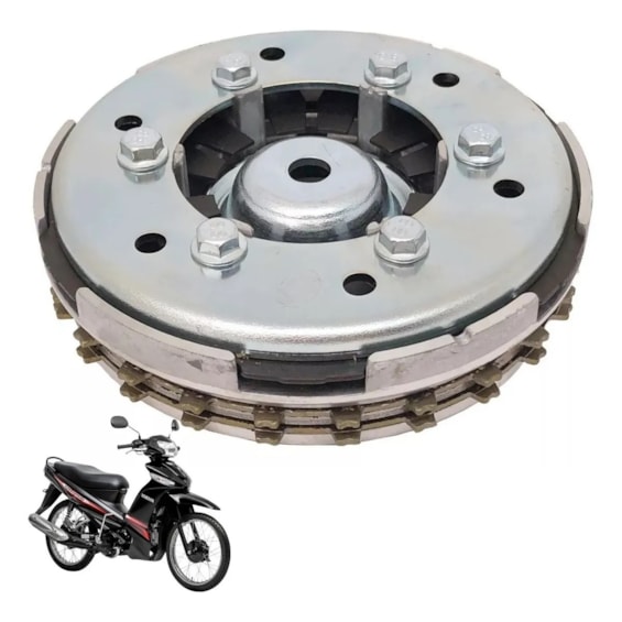 KIT EMBREAGEM COMPLETA CRYPTON 115 K/ED 2010-2016 (TMAC)