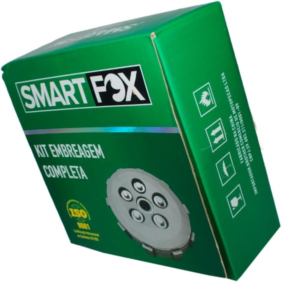 KIT EMBREAGEM COMPLETA XRE 300 10-22 CB 300R 09-15 SMARTFOX