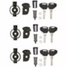 Kit Fechadura SL 103 (3 Jogos Miolo de Chaves) Baus Importados Givi