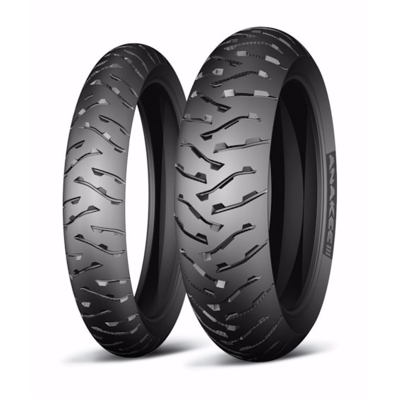 Kit PAR Pneu Michelin Anakee 3 BMW 1200 GS Adventure 2014 120-70-19+170-60-17