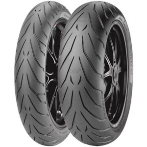 Kit PAR Pneu Pirelli ANGEL GT 120-70-17+160-60-17