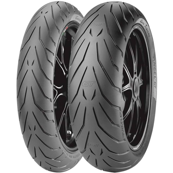 KIT PAR PNEU PIRELLI ANGEL GT 120-70-17+180-55-17