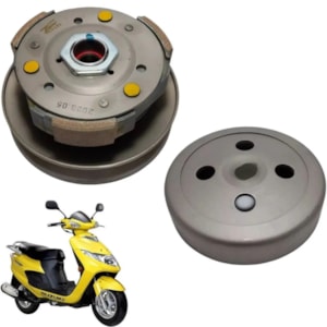 KIT POLIA DA EMBREAGEM SECUNDÁRIA CVT BURGMAN 125 2006-2010 (TMAC)