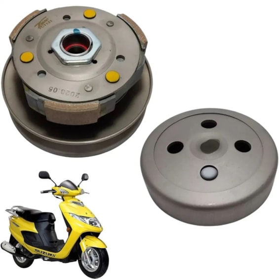 KIT POLIA DA EMBREAGEM SECUNDÁRIA CVT BURGMAN 125 2006-2010 (TMAC)