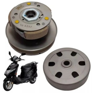 KIT POLIA DA EMBREAGEM SECUNDÁRIA CVT BURGMAN 125I 2011-2018 (TMAC)