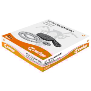 KIT TRANSMISSÃO RELAÇÃO COFAP FACTOR 125 I ED 2017- S/ RETENTOR (420006)