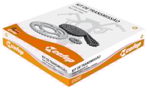 KIT TRANSMISSÃO RELAÇÃO COFAP FACTOR 125 I ED 2017- S/ RETENTOR (420006)