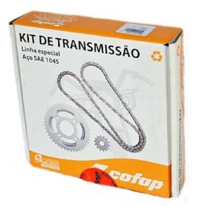 Kit Transmissão Relação Cofap Titan 160 / FAN 160 (410013)