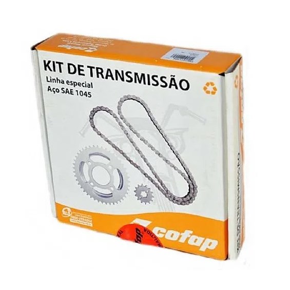 Kit Transmissão Relação Cofap Titan 160 / FAN 160 (410013)
