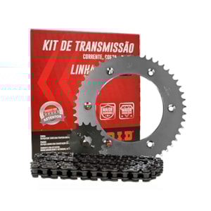 KIT TRANSMISSÃO RELAÇÃO DID BIZ 110 / BIZ 125 C/ RETENTOR