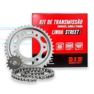 KIT TRANSMISSÃO RELAÇÃO DID FAZER 150 COM RETENTOR (ATÉ 2022)