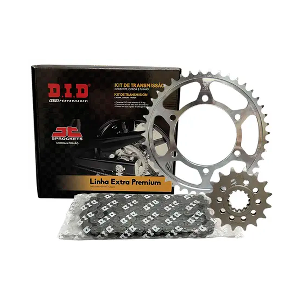 Compre KIT TRANSMISSÃO RELAÇÃO RIFFEL MT 03 na Paulinho Motos