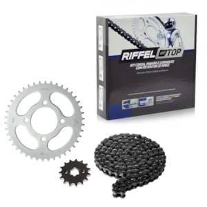 Kit Transmissão Relação Riffel Twister 250 -2008 C/ Retentor