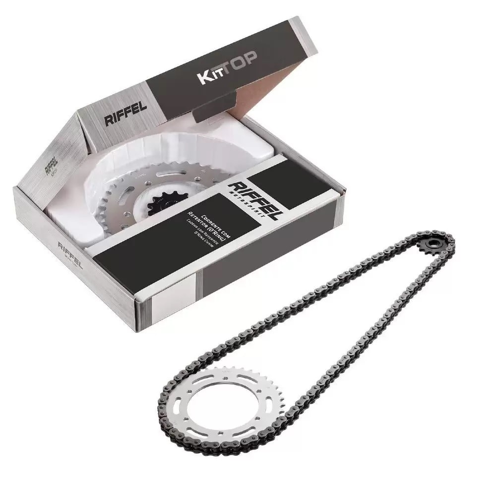 Kit Transmissão Relação Riffel XTZ 250 Lander 2006-15 C/ Retentor