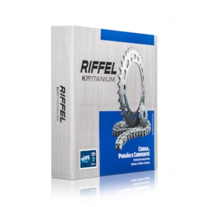 Kit Transmissão Relação Riffel Kansas 150 ( 91047 )