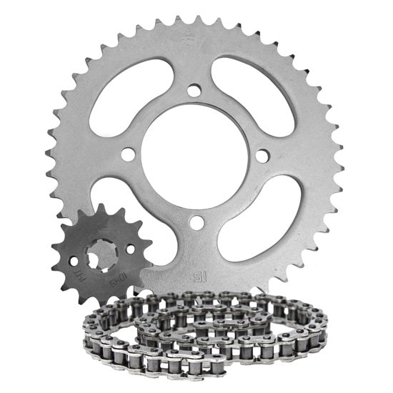 Kit Transmissão Relação Riffel XTZ 250 Lander 2006-15 C/ Retentor