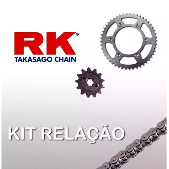 Kit Transmissão Relação RK CRF 1000 Africa TWIN 2016- com Retentor