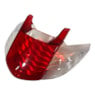 LENTE LANTERNA BIZ 125 2005-2010 (VALPLAS) VERMELHA