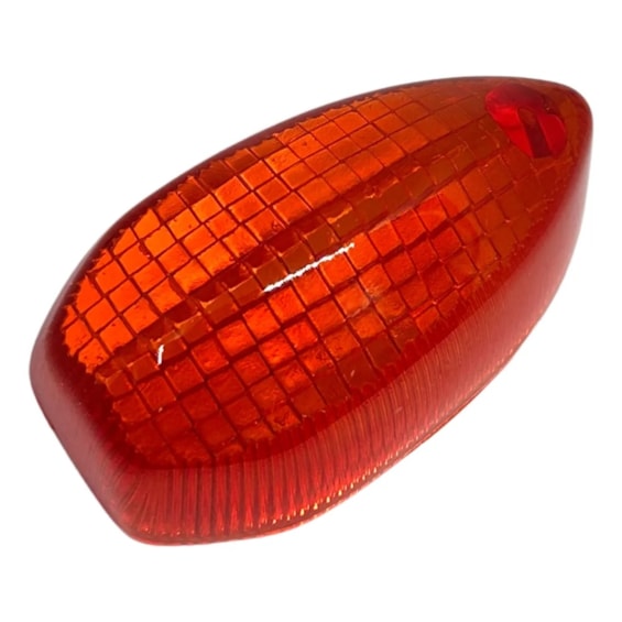 LENTE PISCA FAZER 250 -2010 / LANDER 250 07-08 (VALPLAS) LARANJA