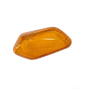 LENTE PISCA MINI CB 300 MOD ORIG / LARANJA / LADO DIREITO (GVS)