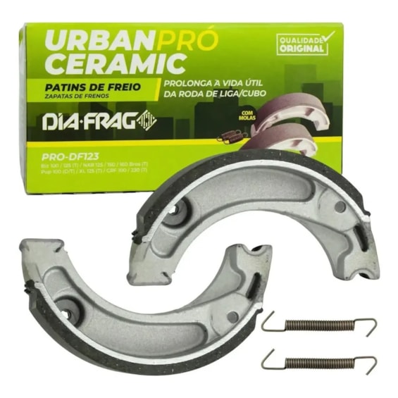 LONA FREIO DIAFRAG PRO BIZ 100/125 ( T) POP 100/110 (T) BROS 125/150/160 STD