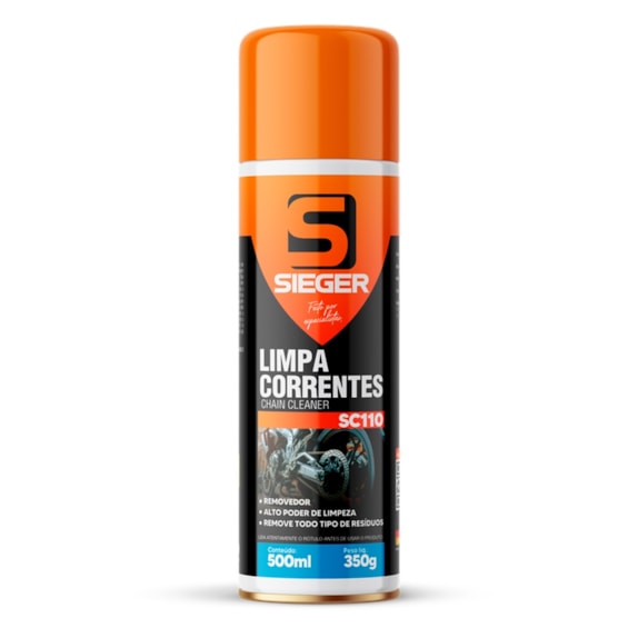 LUBRIFICANTE CORRENTE CHAIN CLEANER SIEGER SC110 500ML 