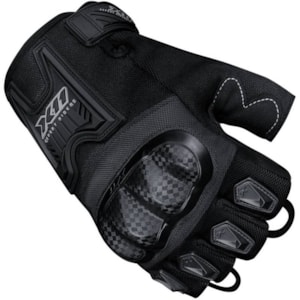 Luva Feminina X11 Blackout 2 Meio Dedo 