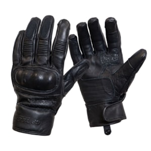 LUVA GP TECH NERO VELOCE COURO