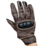 LUVA GP TECH NERO VELOCE COURO
