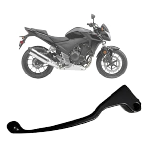 MANETE EMBREAGEM CB 500 PRETO (COMETA) 3089